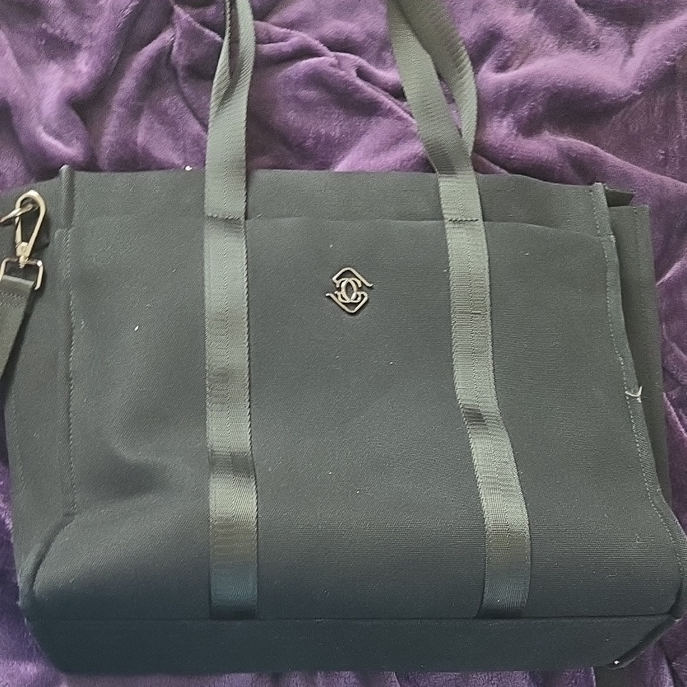 Glass Ladder & Co - Danielle Canvas Tote in Black